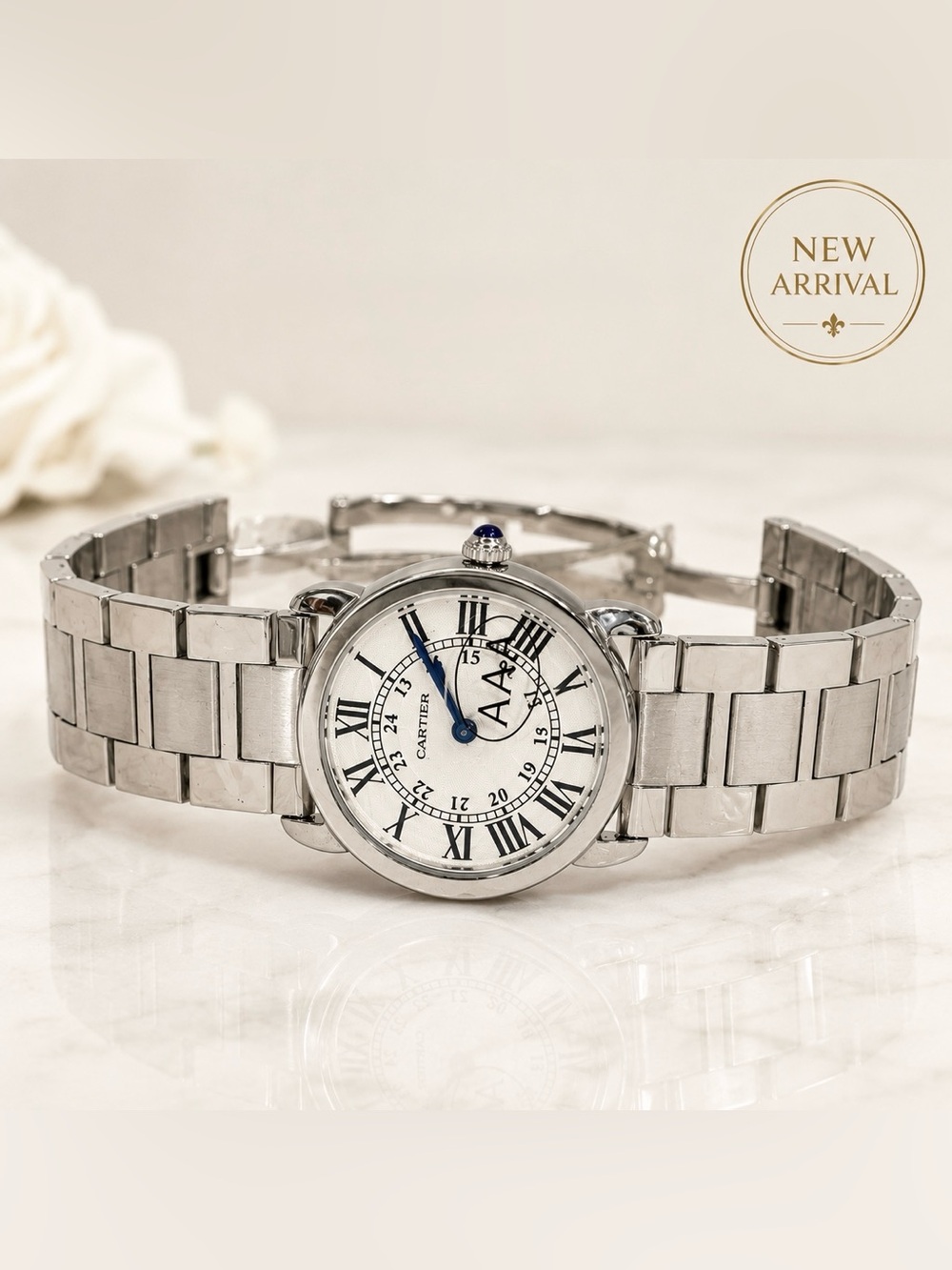 🆕 Women’s Ronde Solo Stainless Steel Watch 🆕
🕰️ Classic Elegance • Swiss Craft